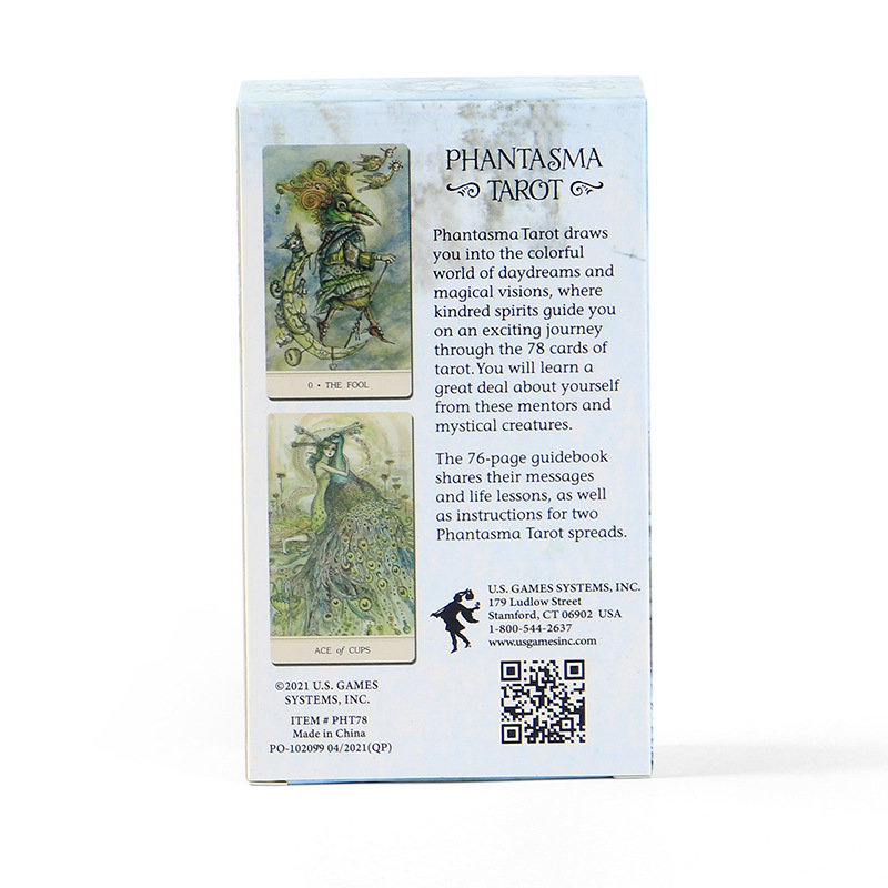 Phantasma Tarot Cards Oracle Deck Board Game For Party Night_voghion.com
