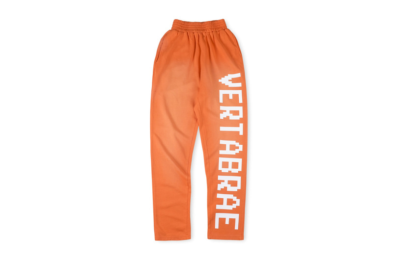跨境外贸男女明星同款Vertabrae sweatpants镶钻立体字休闲长裤|undefined