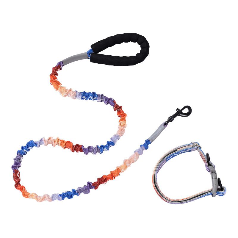 Comercio exterior transfronterizo perros perros medianos y grandes cuerda P a prueba de explosiones Golden Retriever collar de salida cuerda de tracción cuerda para mascotas