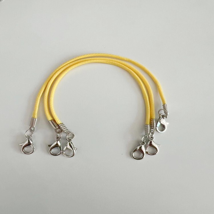 カラフルな韓国ワックスロープショートブレスレット双頭バックル diy アクセサリーシミュレーションミニモデルスクールバッグウォーターカップペンダントロープ|undefined
