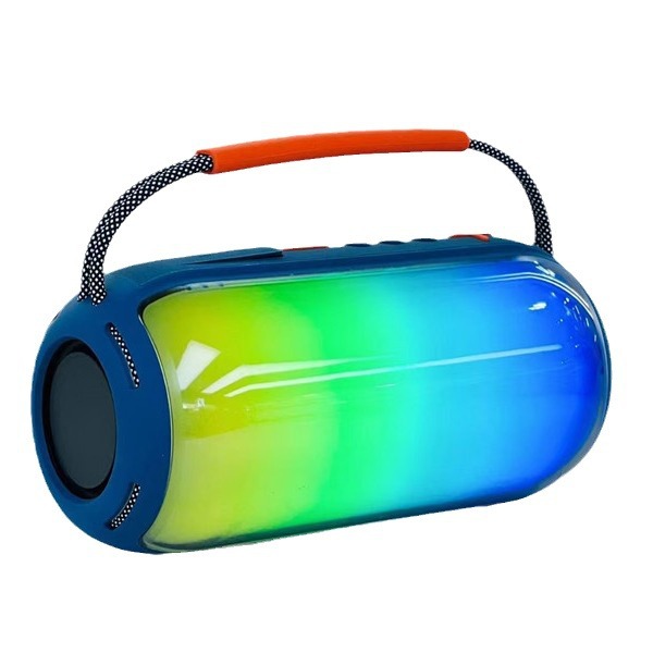 Nuevo altavoz Bluetooth HY113 de comercio electrónico transfronterizo LED melodía de luces de colores regalos creativos subwoofer impermeable al aire libre