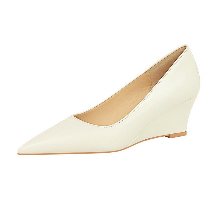 Spitze Damen High Heels Aus Lackleder Als Elegante Abendschuhe_voghion.com