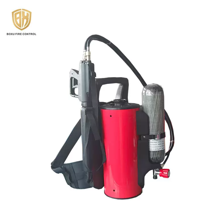 背负式高压细水雾灭火器 装置直流 喷雾水枪 移动灭火机 森林消防