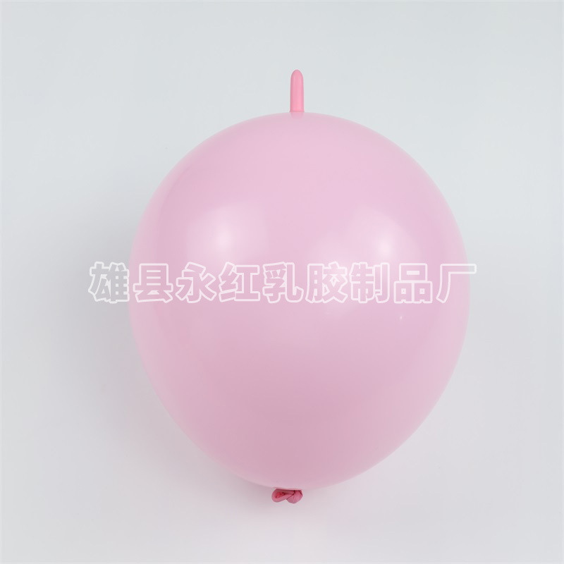 Balón de cola de 6 pulgadas / 10 pulgadas, mercado nocturno, decoración, diseño, conexión de globo, forma de dragón, globo de macarón