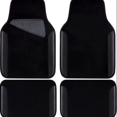 Universal Foot Pad, universal four-piece set, made of durable - style-six-black-universal-four-piece-car-set