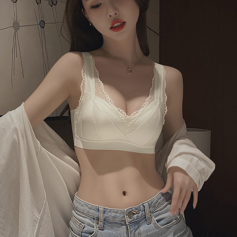 Y8018 ropa interior de las mujeres pecho grande que adelgaza el pecho ajustable que recoge el traje del sujetador del cordón del chaleco anti-sagging