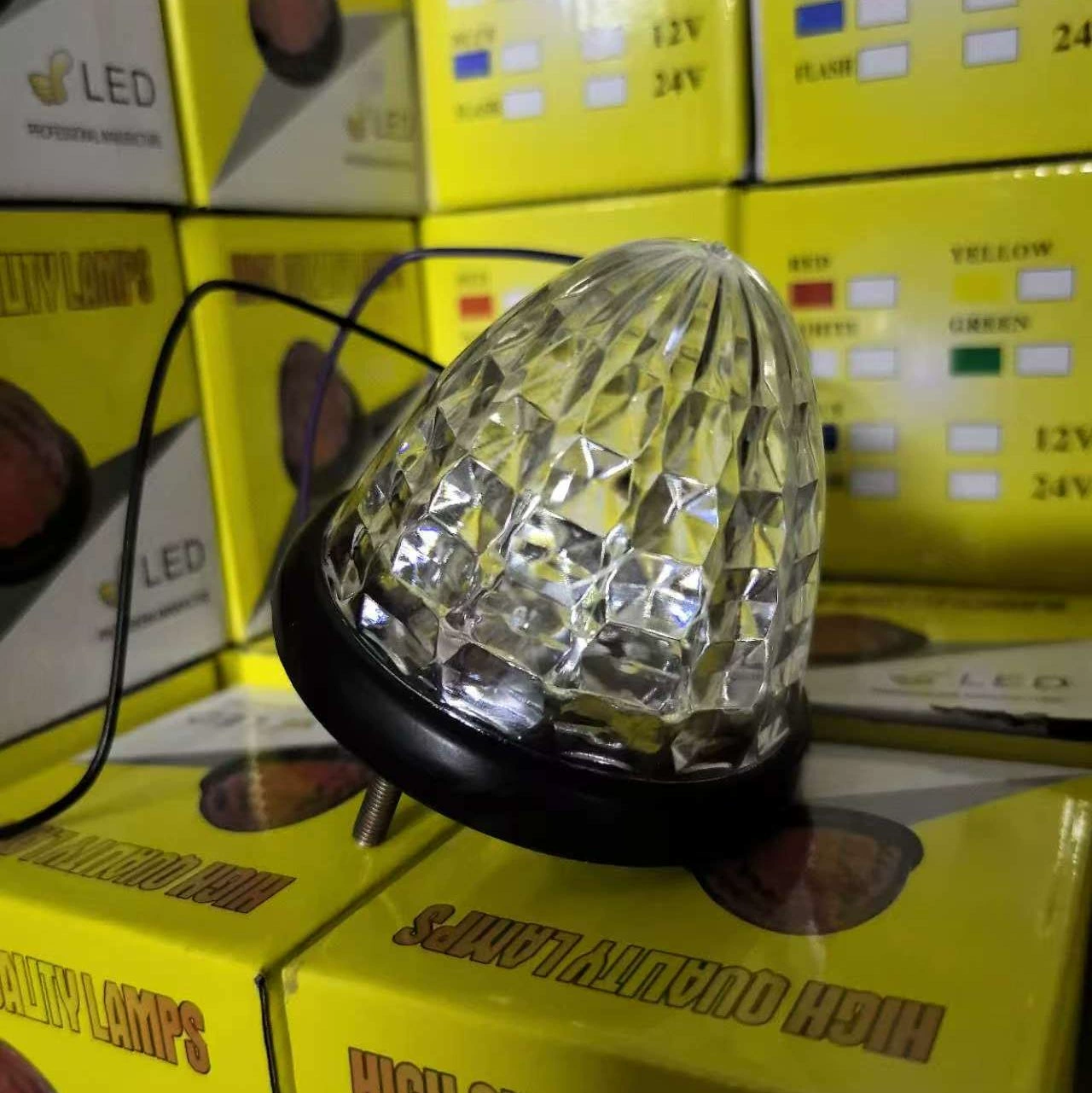 12V24VLED грузовик с цветной Nest головной лампой боковые огни широкое освещение кромка фонаря