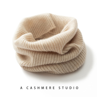 Pure Cashmere Neck Warmer for Women, Autumn and Winter New Style, Cervical Spine Protection, Fake Collar, Thickeneded Warm Knitted Neck Protector, Pullover Neck Scarf