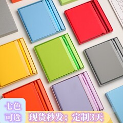学生a6ポケットの本とペンのセットのノートの外国貿易の柔らかい皮の小さい本の捺印の本はロゴの携帯本を印刷することができます。