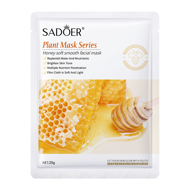 跨境外贸 SADOER玫瑰面膜 补水保湿滋润嫩肤 全英文面膜批发|undefined