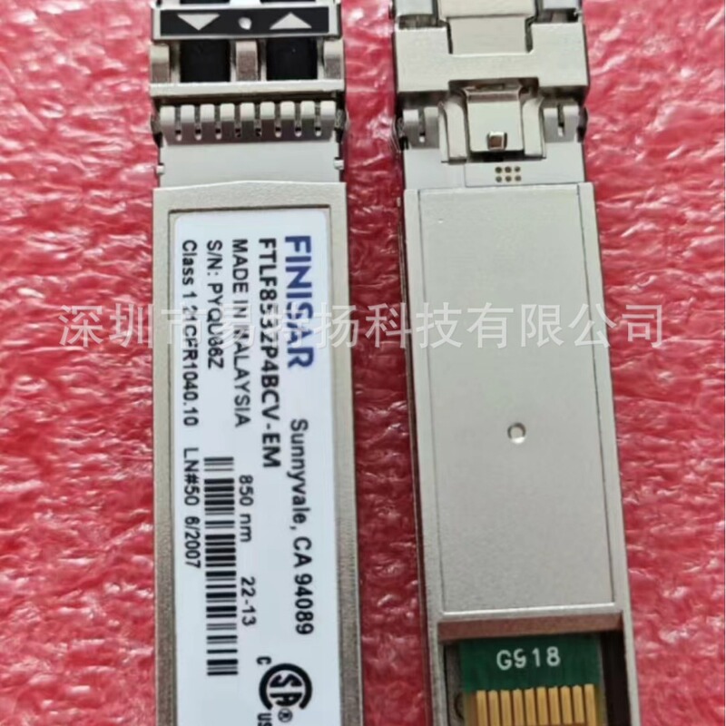FINISAR optical module 32G SR 850nm100m multimode SFP SR:FTLF8532P4BCV-EM FINISAR optical module 32G SR 850nm100m multimode SFP SR:FTLF8532P4BCV-EM