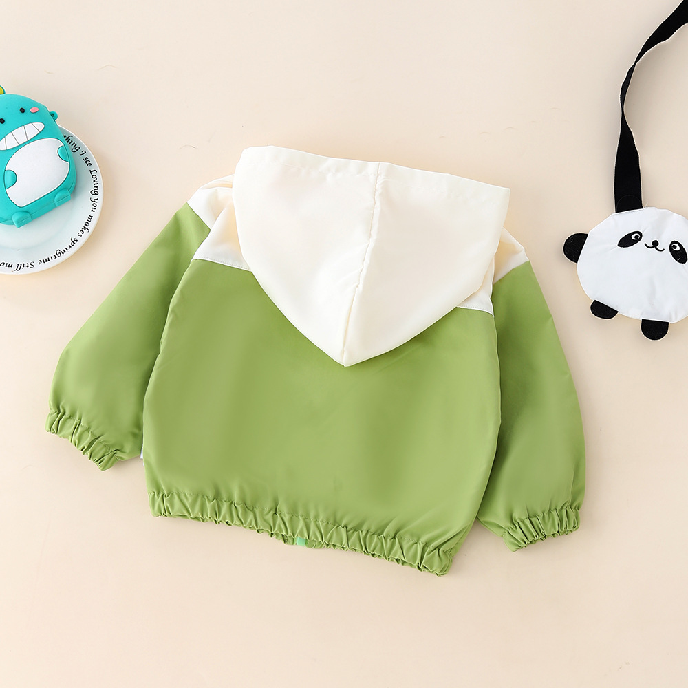 Chaqueta de niño ropa de otoño 2024 nueva chaqueta de niño guapo ropa de bebé para hombre chaqueta de primavera y otoño para niños