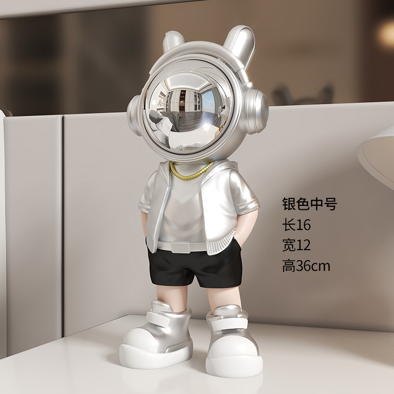 SKD5877Y-M 중형 실버 멋진 우주 비행사