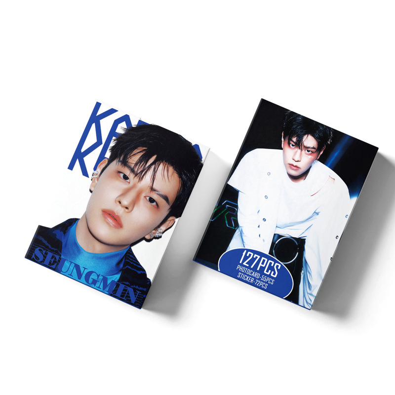 现货127张Stray Kids小卡金昇玟Seungmin小卡贴纸KARMA|undefined
