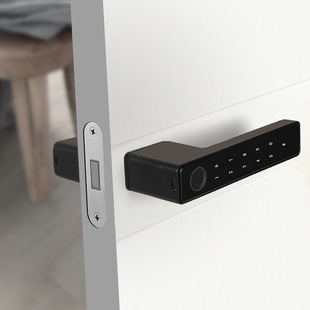 Minimalist Bluetooth Graffiti One-Word Lock Interior Wooden Door Fingerprint Lock Office Password Lock Study Bedroom Electronic Smart