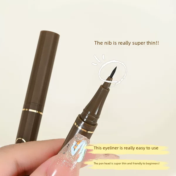 Berini Liquid Eyeliner Pen Gel Pen Quick-Drying and Not Easy to Smudge Fine Head Barbera Eyeliner Pen Colorful Student Beginner