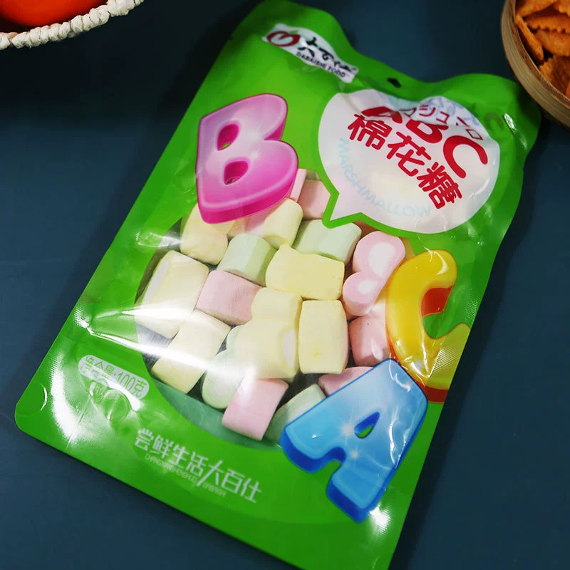 Marshmallow модный цветной мармелад детские повседневные творческие конфеты Интернет-звезда закуска оптом место продажи