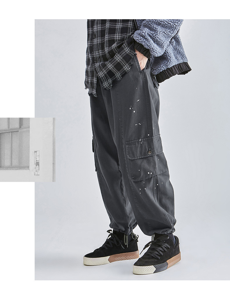 Herre selerbukser casual stone mill bukser til herre efterår_voghion.com