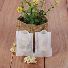 Wholesale multi-specification non-woven fabric heat-sealed flat mouth filter tea bag bag Chinese medicine decoction bag foot soak bag