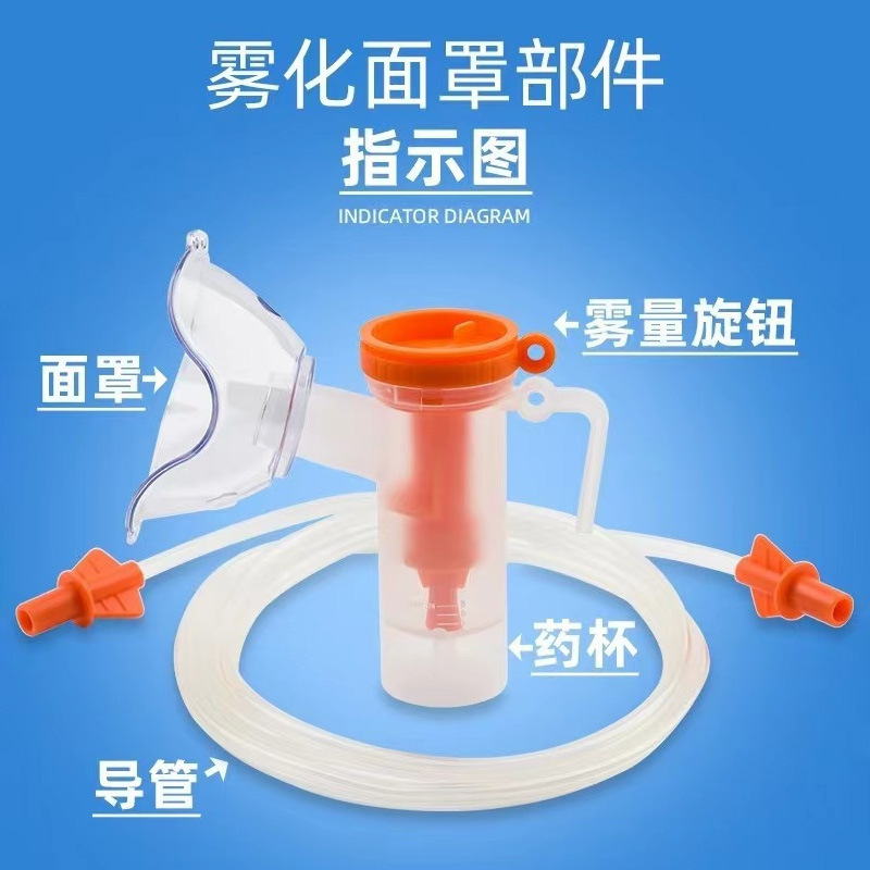 Atomizer mask for adults and children
