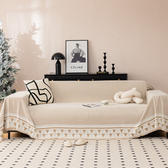 Positioning sofa cover anti-cat scratch anti-slip sofa cushion full cover four-season universal cover chenille cover