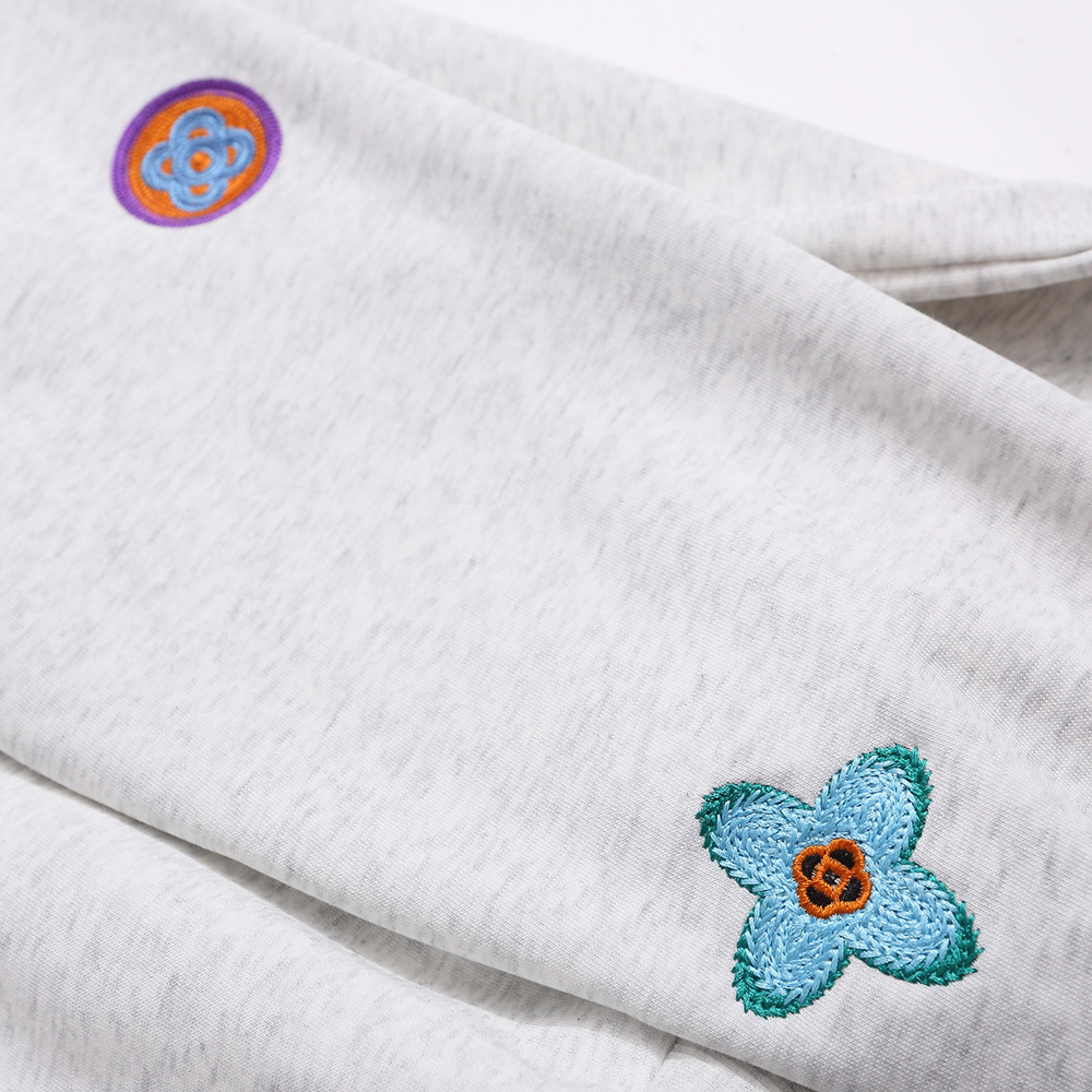 American Street Style Embroidered Letter Crew Neck Sweatshirt Loose Casual Long Sleeve Pullover Vibe Spring Autumn Men's_voghion.com