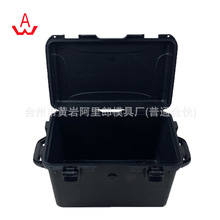 拉杆式防水防震方格防护箱子模具大型塑料设备周转箱模具对外注塑