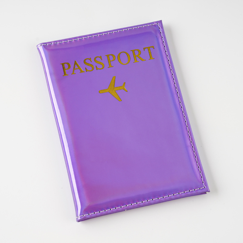Pu Leather Material Unisex Basic Classic Style Solid Color Pu Leather Passport Holders