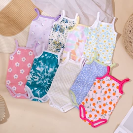 连身衣、爬服;童裤;童背心/吊带