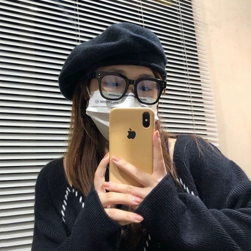 Beanie cap, large head circumference, wide-brimmed knitted hat, Korean style versatile knit pumpkin hat, Japanese style warm winter painter's hat