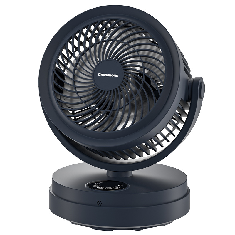 Air circulation fan turbine convection remote control timing desktop electric fan household desktop shaking head energy saving low noise