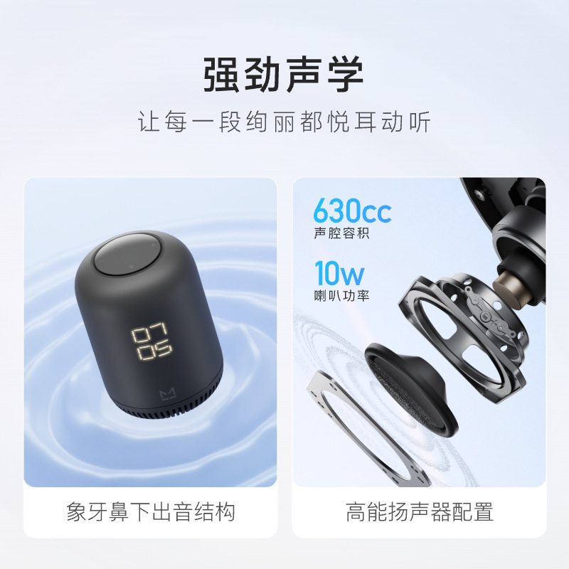 新規掲載 Tmall Elf Q Sugar スマート スピーカー in Sugar 6 ワイヤレス Wi-Fi 音声アシスタント Bluetooth スピーカー 目覚まし時計|undefined
