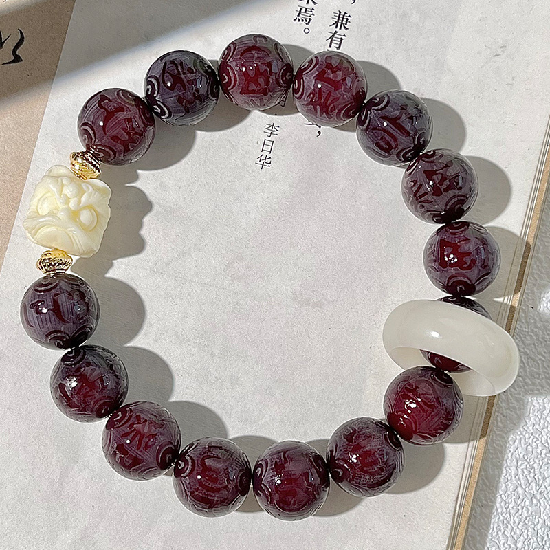 Ruizhi Frost 사자 각성 6자 만트라 [런닝 링 싱글 서클]