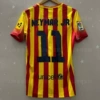 1314 Barcelona S printed number 11 +2 armband in away game