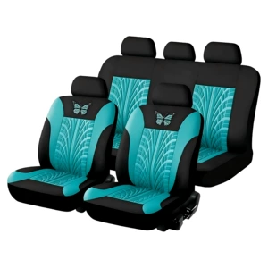 Mexican Temu Beautiful Butterfly Embossed Tire Pattern Export to Europe and America Universal Car Seat Cover for Foreign Trade