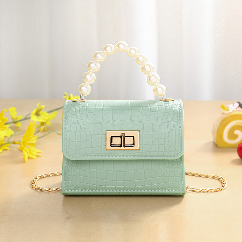 Comercio exterior transfronterizo cocodrilo perlas bolsos de mano de gel de hombro bolsos de mujer bolsos mochilas bolsos móviles bolsos casuales image 11