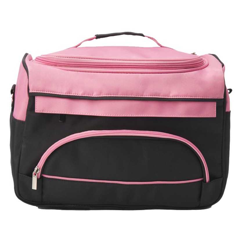 Multi-cepillo bolsa de cosméticos de las mujeres portátil de gran capacidad profesional artista de maquillaje y bolsa de almacenamiento de maquillaje tatuaje herramientas de bordado