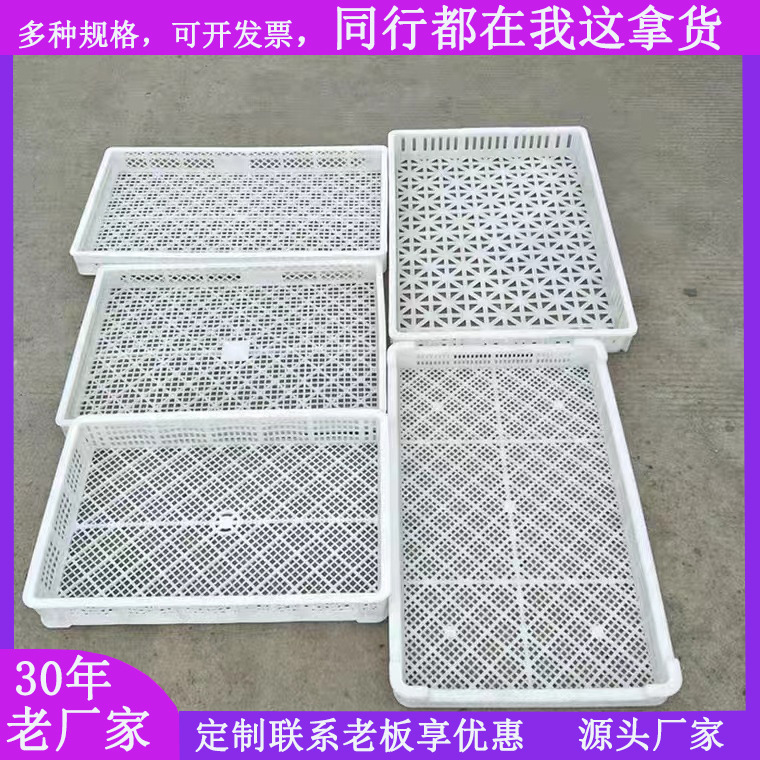 Plastic Fruit and Vegetable Drying Trays, Cold Storage Quick-Freezing Baskets, Freezing Trays, Drying and Baking Single-Freezing Trays, Turnover Boxes for Cold Storage Use Plastic Fruit and Vegetable Drying Trays, Cold Storage Quick-Freezing Baskets, Freezing Trays, Drying and Baking Single-Freezing Trays, Turnover Boxes for Cold Storage Use
