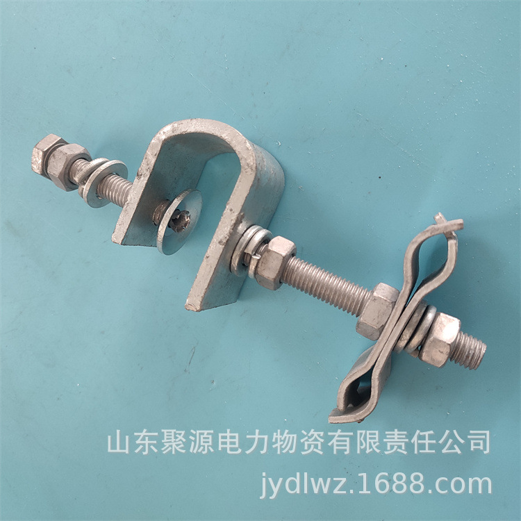 光缆引下夹具 OPGW光缆固定金具 热镀锌塔用引下线夹