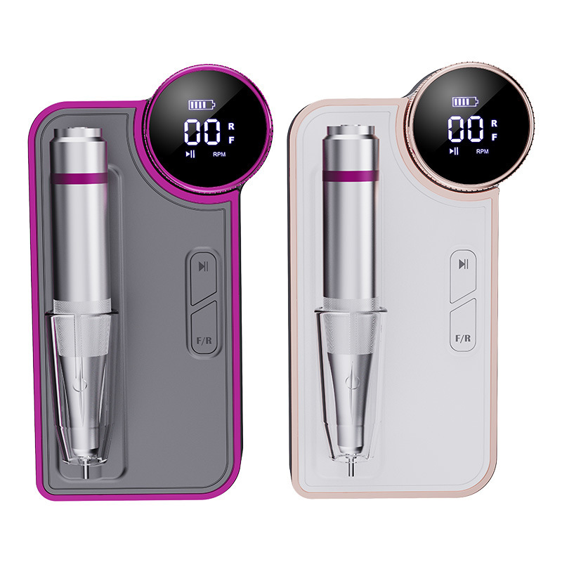 Lijadora de uñas para el hogar 35000 rpm, lijadora de uñas portátil, lijadora de uñas recargable