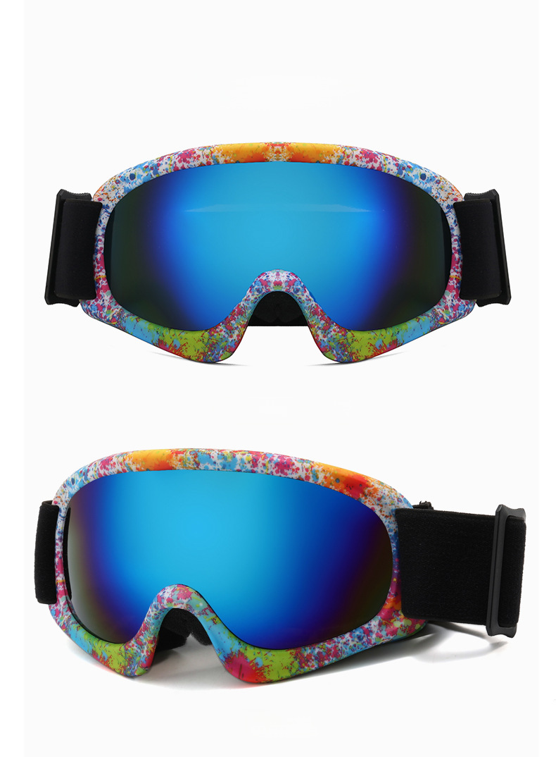 New outdoor sports sunglasses children's windproof protective glasses Fashion dazzling children skiing mirror_voghion.com