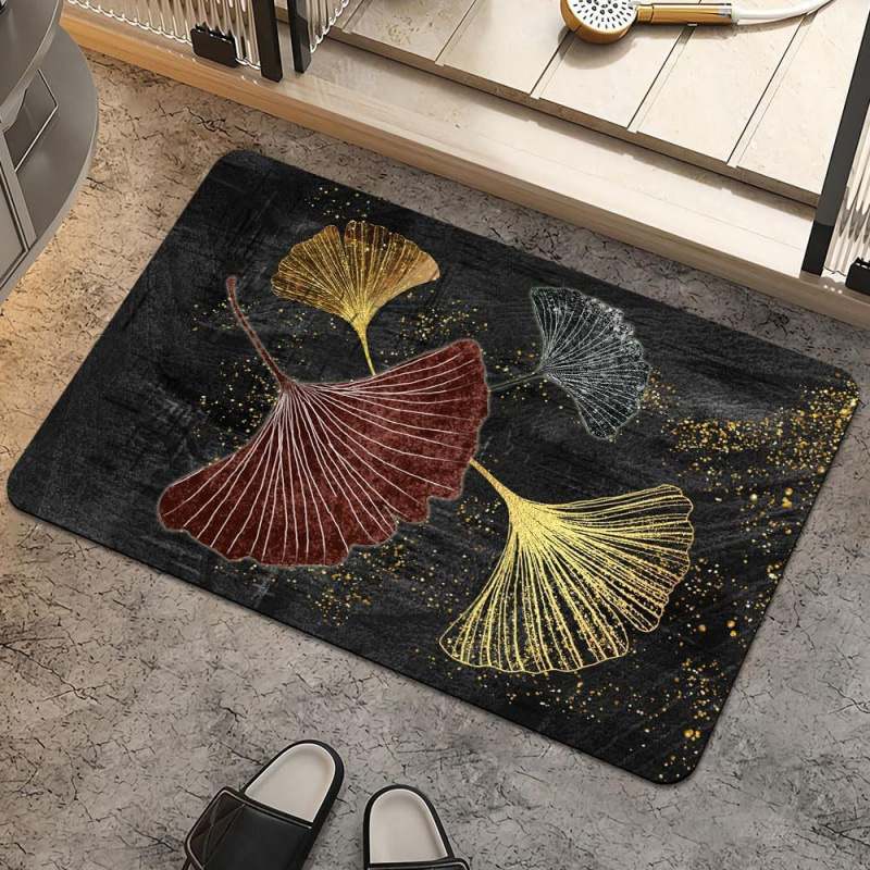Cross-Border American-Style Bathroom Absorbent Floor Mat, Diatomaceous Earth Non-Slip Quick-Dry Foot Mat for Bathroom Entrance, Door Mat Cross-Border American-Style Bathroom Absorbent Floor Mat, Diatomaceous Earth Non-Slip Quick-Dry Foot Mat for Bathroom Entrance, Door Mat