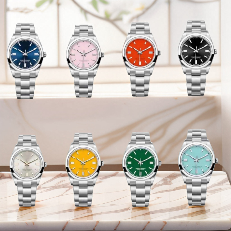 Oyster Constant Fruit Watch Men's Women's Non-mechanical Gift Fashion Steel Band Quartz Watch Wholesale Couple's Watch