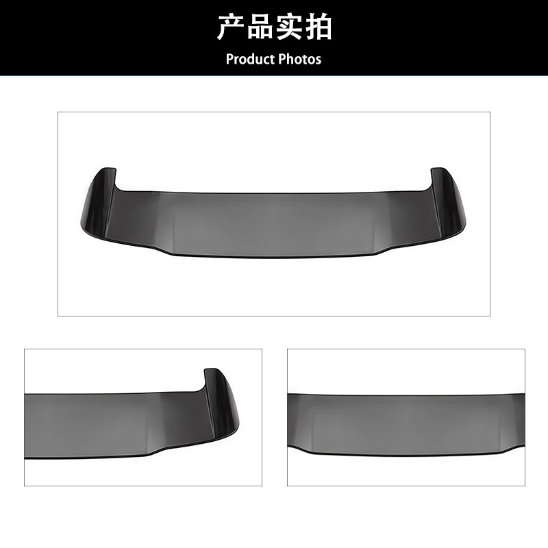 Suitable for 18-24 BMW X3ix3 G01G08 Tail Top Wing Fixed Wing X3M Style Sticking Bright Black Carbon Pattern