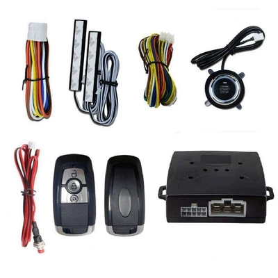 Keyless Entry + Fuel Pump — Car anti-theft device - style-8-remote-control-english