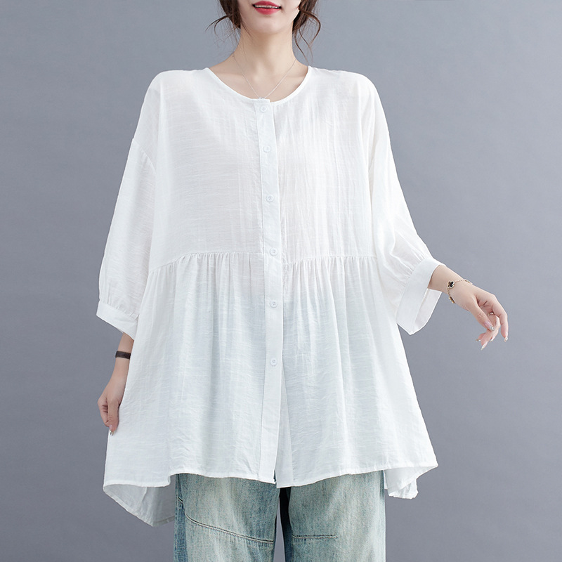  夏  F 大きいサイズ シャツ/ブラウス