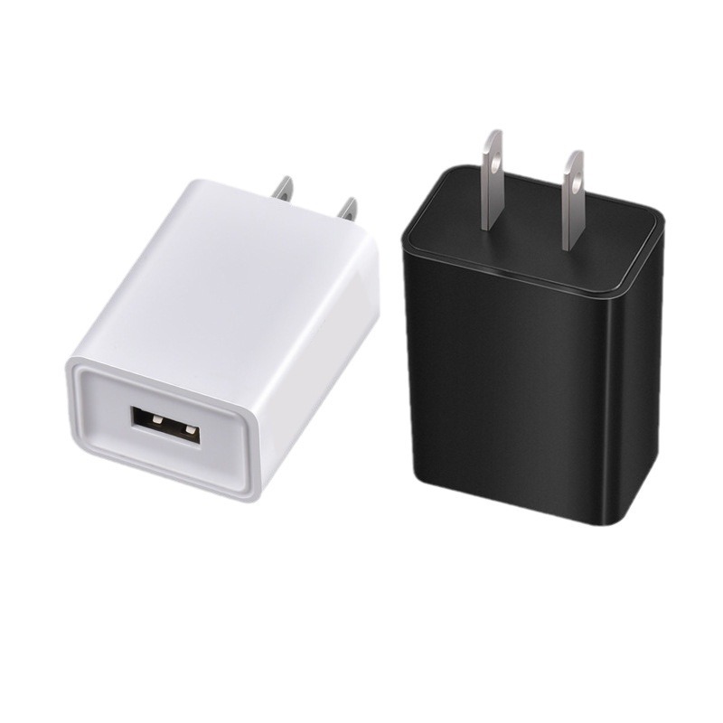 Cargador 5V2A Certificación 3C Cabeza de carga FCC estándar de EE. UU. Adaptador de corriente CE estándar europeo 1A Enchufe de carga lenta 2.4A