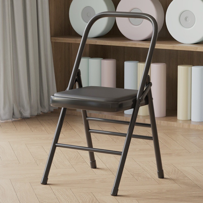 Manufacturer Wholesale Yoga Yoga Chair Iyengar Sports Chair Fitness Chair Thickened Folding Chair Multifunctional Folding Chair