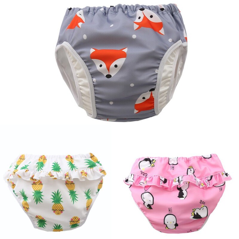 Yidu Children's Waterproof Leak-proof Swimming Trunks for Boys and Girls Baby Swimming Trunks for Children Swimming Pool