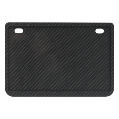 License plate holder/license plate holder Alloy Material Carbon Pattern License Plate - carbon-pattern
